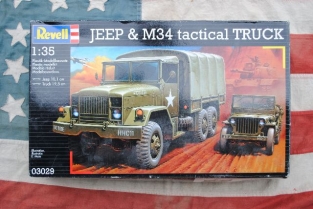 REV03029  JEEP & M34 tacktical TRUCK